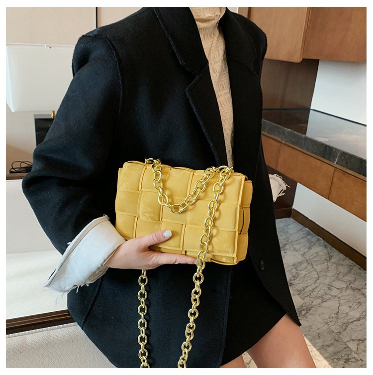 Túi Đeo Chéo JASMIN NOIR Vải Da Lộn Thiết Kế Thời Trang Thanh Lịch Nữ Tính