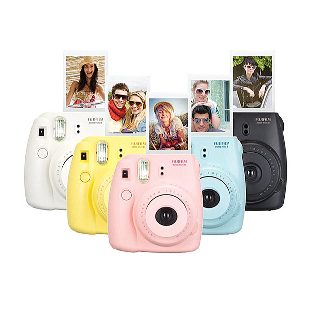 Phim máy ảnh Fuji mini - 50 bản in Fujifilm Instax Mini Instant Film cho 8-9 và tất cả các máy ảnh Fuji Mini