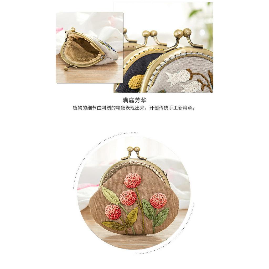 Ví Thêu Tay Phong Cách Châu Âu Sang Trọng