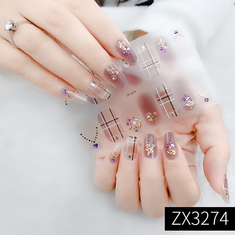 Miếng Dán Trang Trí Móng Tay 3D DIY ZX3277-3294