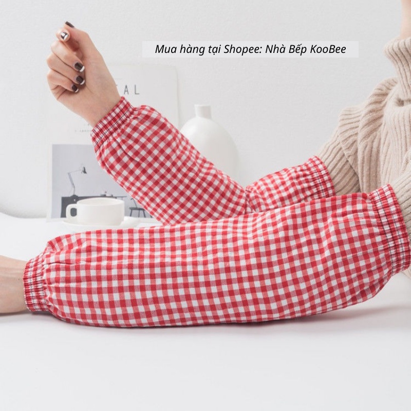 Bao ống bay làm bếp chống bẩn, chống ám mùi, ngăn bám dầu ống tay áo, chống trầy xước vải áo khi sử dụng máy tính(NB57)