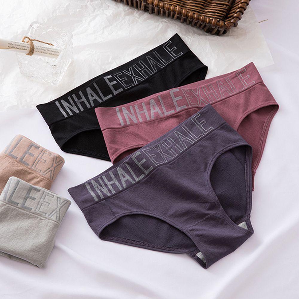 Quần Lót Lọt Khe WMES15H Chất Liệu Cotton Đáy Nylon Đáy Cotton Thoáng Khí Màu Trơn Lưng