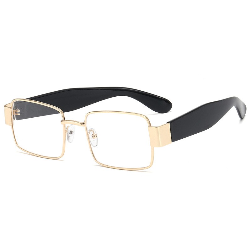 Kính mát gọng vuông bằng kim loại thời trang Âu Mỹ 2020 cổ điển cho nam