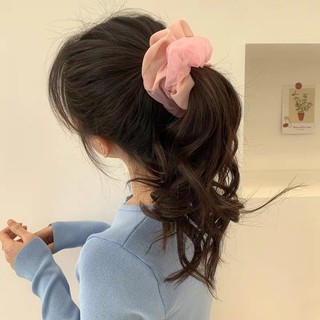 🌈 Cột tóc vải scrunchie nhiều màu sắc phong cách Hàn Quốc 🍧