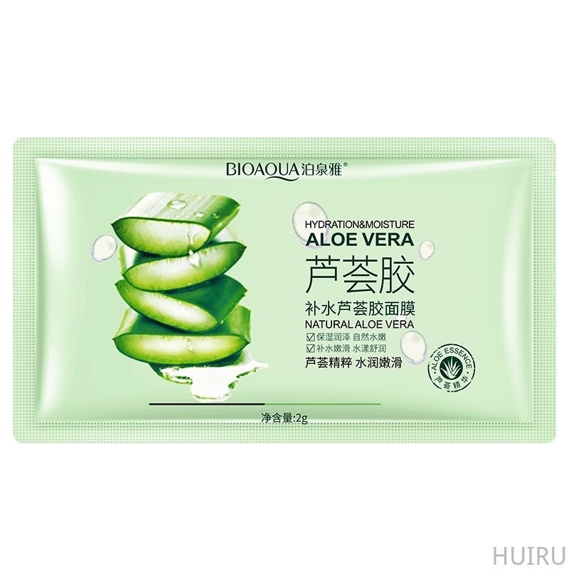 Mặt Nạ Ngủ Gel Lô Hội Bioaqua Dưỡng Ẩm Se Khít Lỗ Chân Lông Giúp Sáng Da