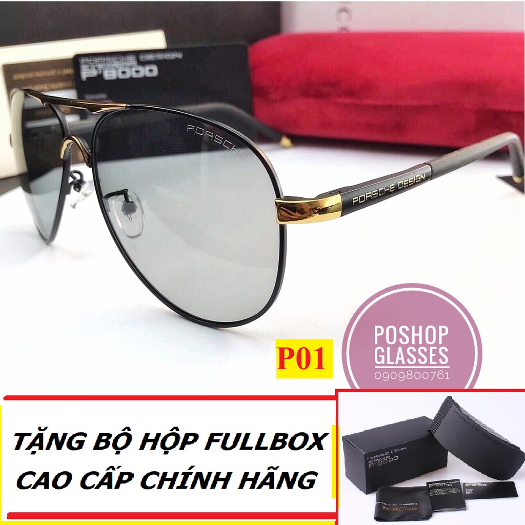 ❌FULLBOX HÃNG❌MẮT KÍNH NAM CAO CẤP TRÒNG ĐỔI MÀU POLAROID CHỐNG CHÓI ĐI XUYÊN ĐÊM VÀ NGÀY HOT TREND