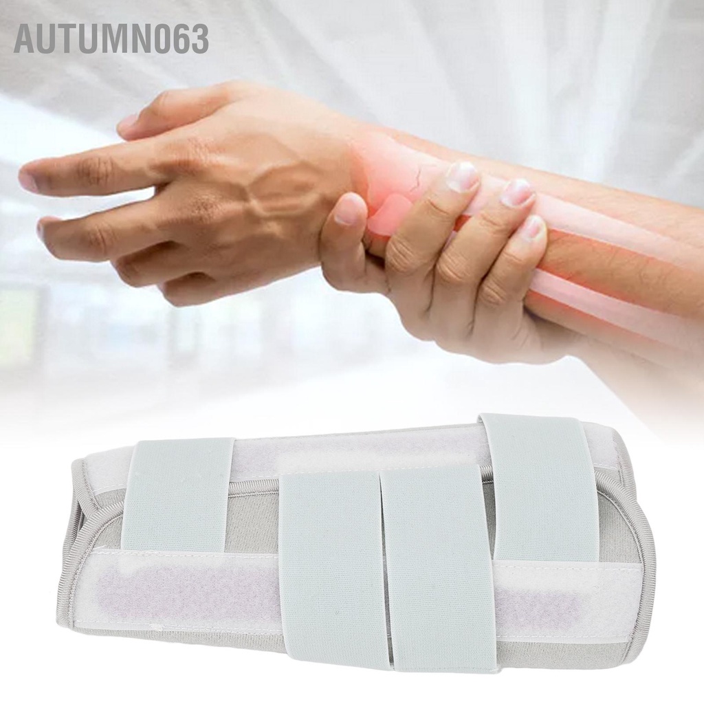 Nẹp hỗ trợ cẳng tay 3 tấm thép Bảo vệ cố định bị thương cho trẻ em Người lớn Autumn063