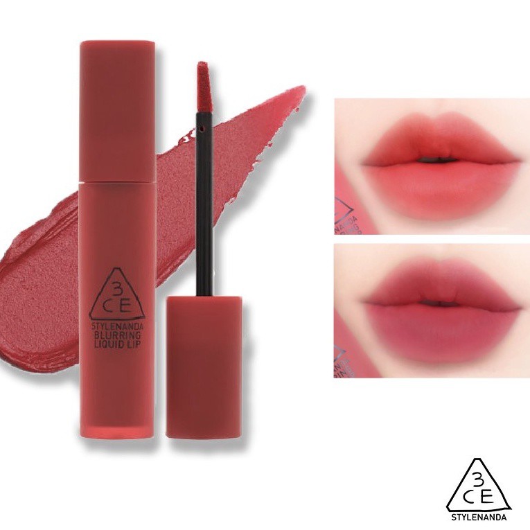 Son 3CE chính hãng, son 3ce Blurring Liquid Lip hàn quốc chính hãng - Cosmetic999