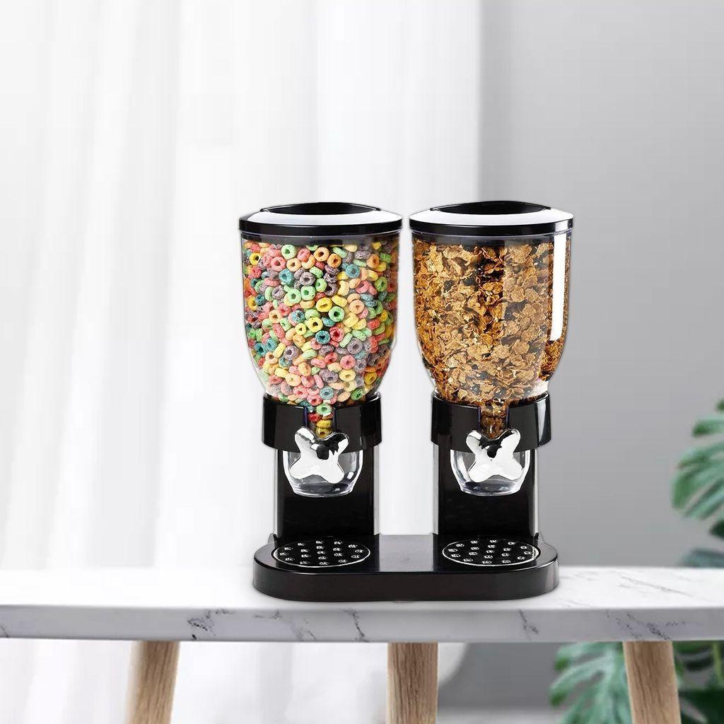 1 Hộp Đựng Thức Ăn Khô / Kẹo / Ngũ Cốc Có Nắp Đa Năng