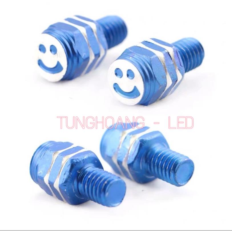 Ốc mặt cười chân gương xe máy 10mm gen xuôi,gen ngược