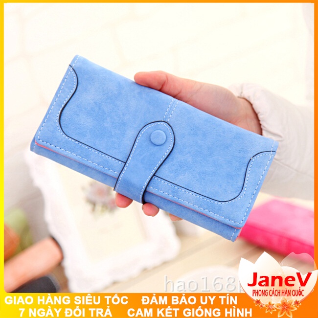 Ví Nữ Dài Cầm Tay Cao Cấp Sang Trọng Phong Cách Hàn Quốc TVNN329