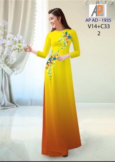 Vải áo dài ombre