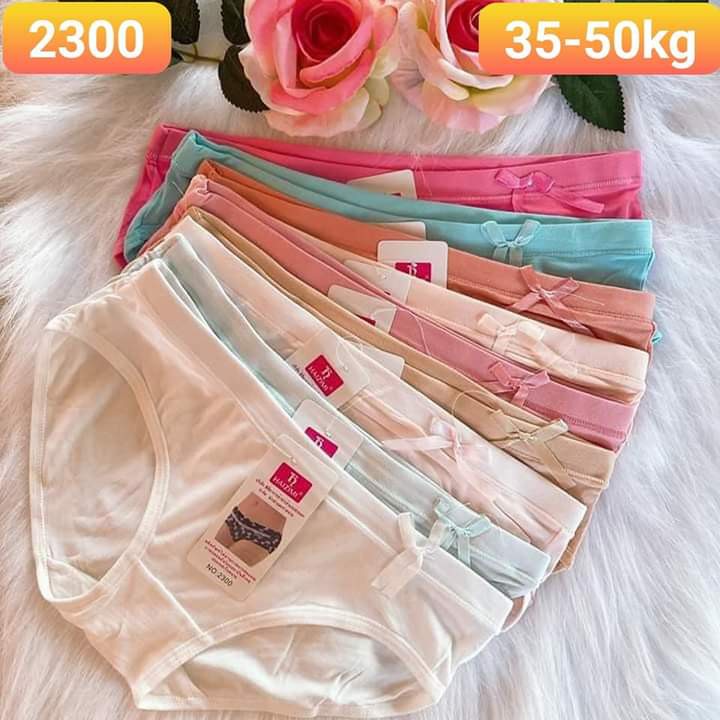 Combo 10 Quần lót nữ cotton đủ size từ 35kg đến 65 kg