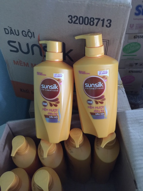 DẦU GỘI ĐẦU SUNSILK MỀM MƯỢT DIỆU KÌ 650G