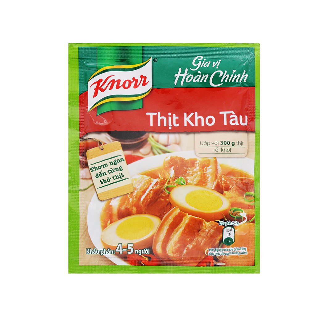 Gia vị hoàn chỉnh thịt kho tàu Knorr gói 28g