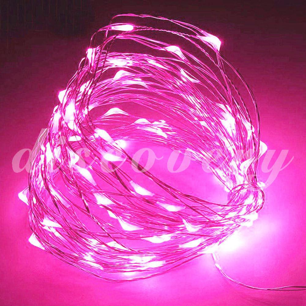 2M 20Pcsled Light String Copper Wire Lamp Super Bright Colorful Home Decoration Light