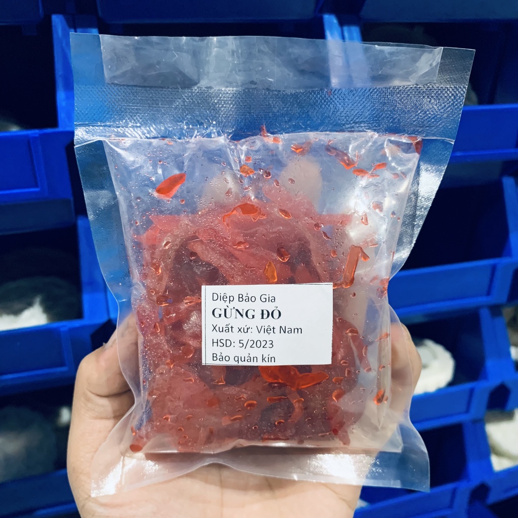 Mứt gừng đỏ (1kg)