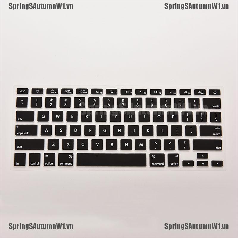 [Spring] Silicone Keyboard Skin Cover Case for Macbook Air Pro 13&quot; 15&quot; 17&quot; Inch [VN]