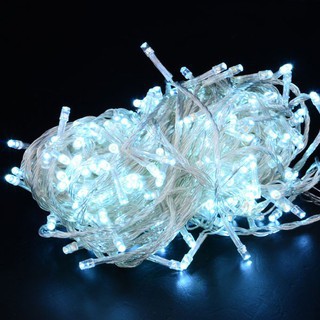 Dây đèn Led bi dài 8m ko chớp cắm điện, dây đèn trang trí sinh nhật