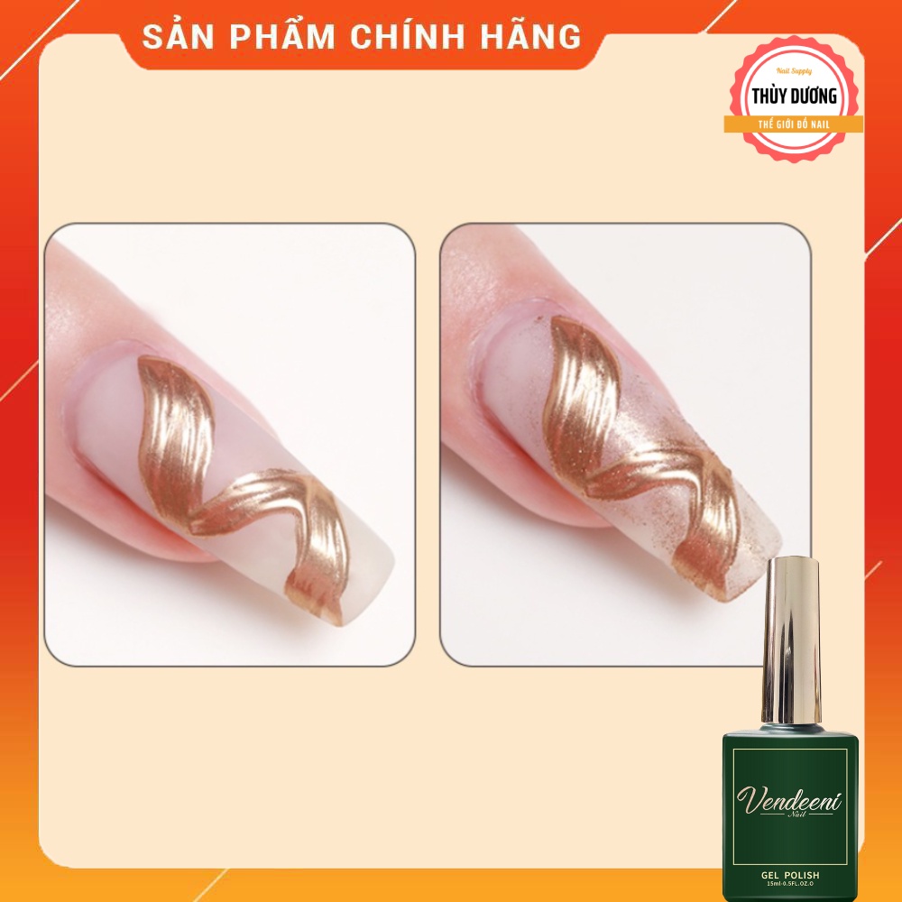 Top lì chống lem khi tráng gương Vendeeni chính hãng 15ml