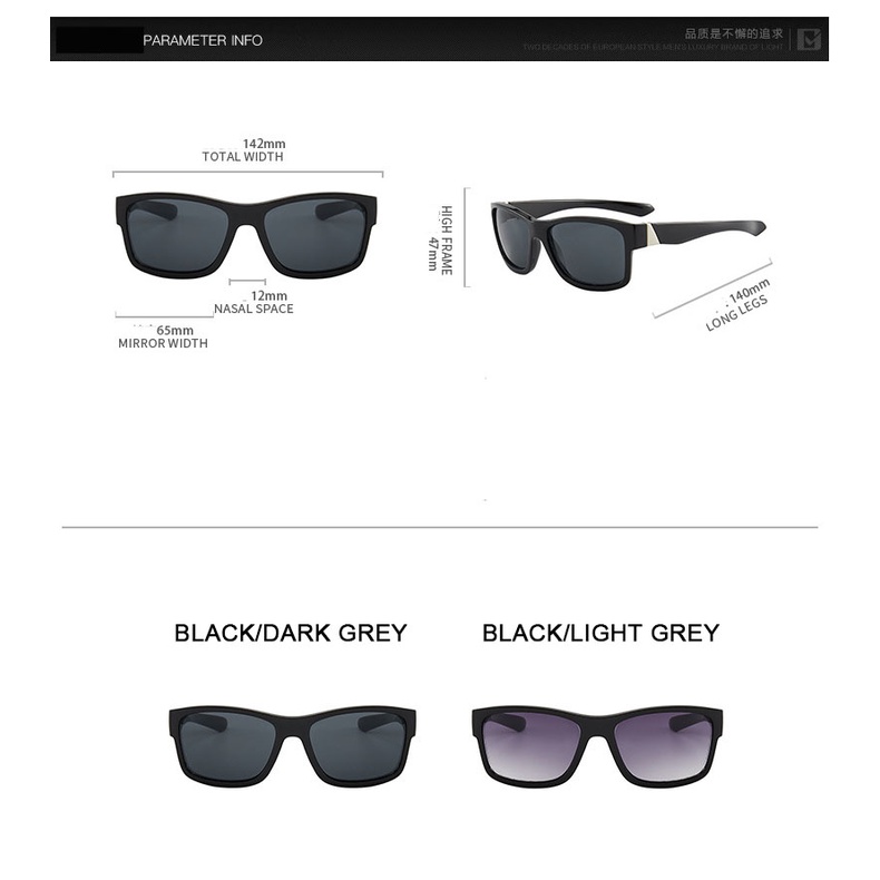 Kính Mát Chống Tia UV Thiết Kế Sang Trọng Thời Trang Cho Nam