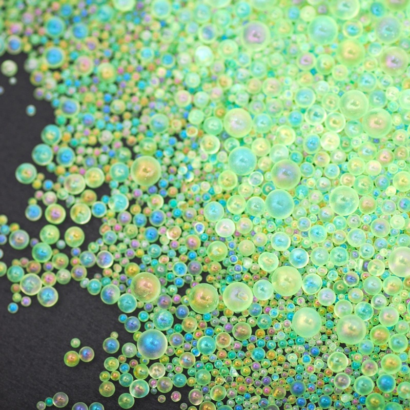 Hạt Nhựa UV 50g Hình Giọt Nước 1-3 mm Làm Trang Sức