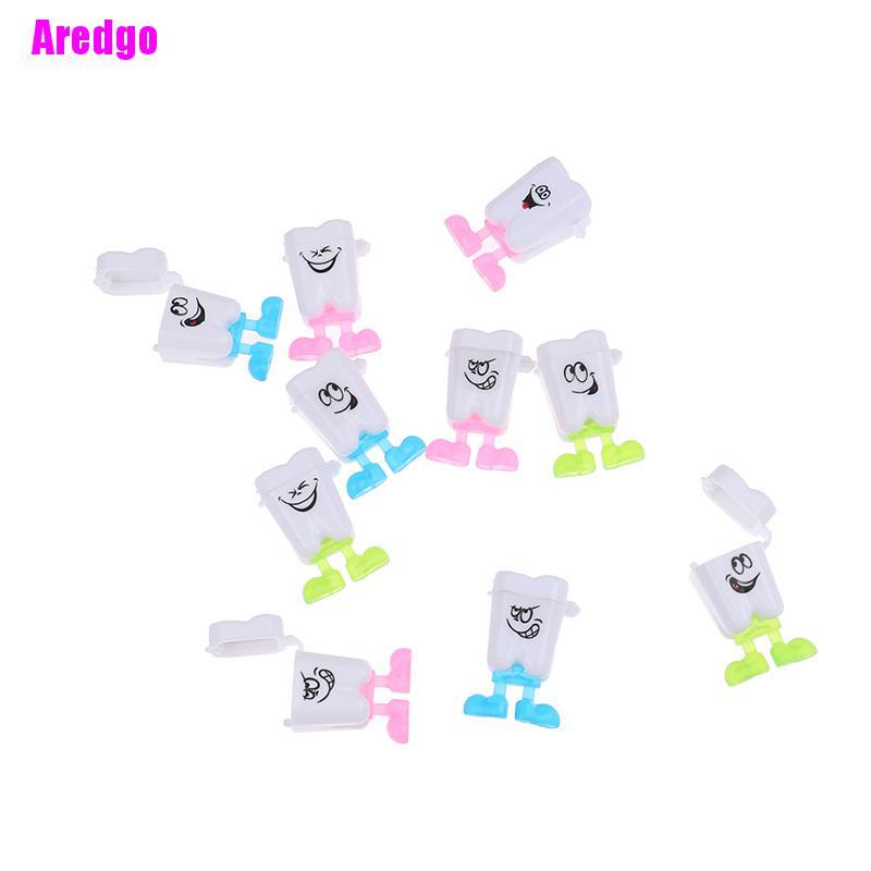 Set 10 hộp đựng răng sữa em bé hình chiếc răng dễ thương