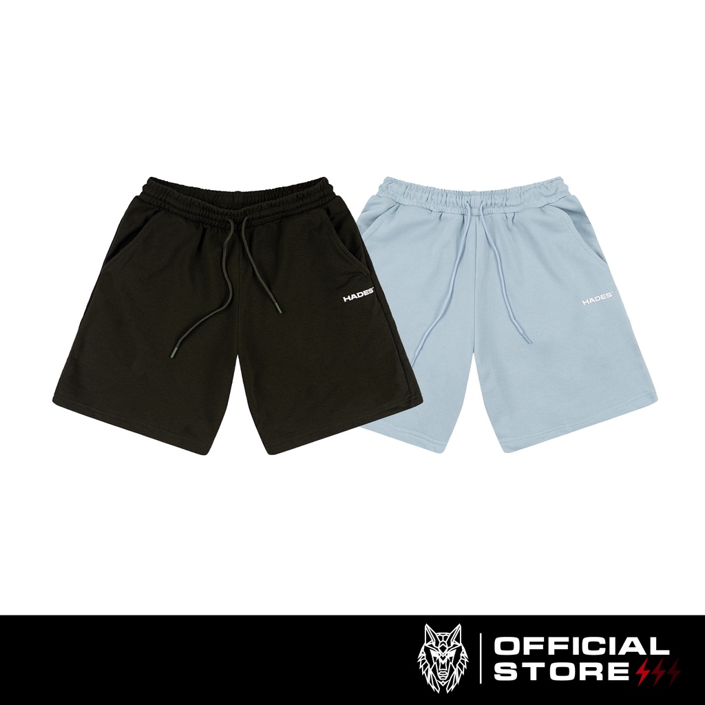 Quần Shorts Lưng Thun BASIC Vải Nỉ Da Cá - HADES Brand Chính Hãng