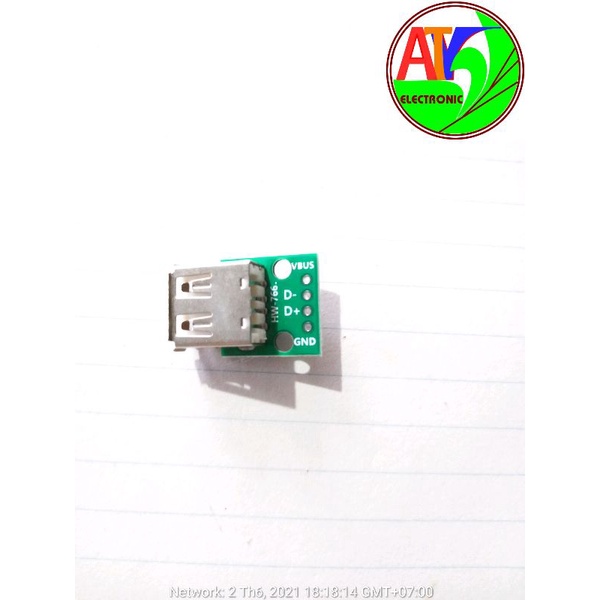 mạch chuyển USB cái sang Dip