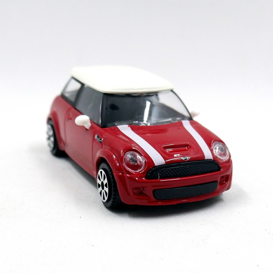 Bburago Mô Hình Xe Hơi Mini Cooper S Red - Street Fire Tỉ Lệ 1 / 43