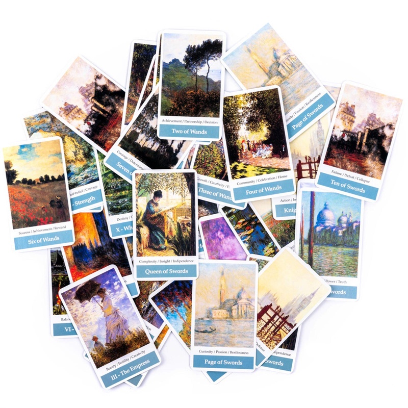 Bộ Bài Tarot SUN ClaudeMonet Chất Lượng Cao