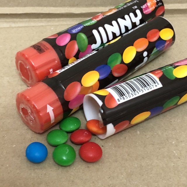 6 Ống Kẹo Chocolate Đường Màu Jinny 15g