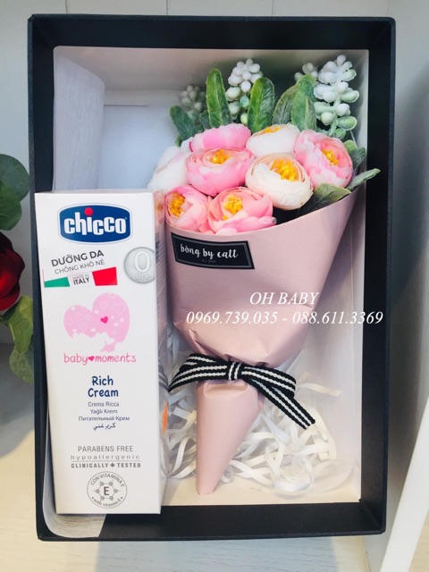 KEM DƯỠNG ẨM CHỨA OMEGA VÀ VITAMIN E CHICCO 100ML