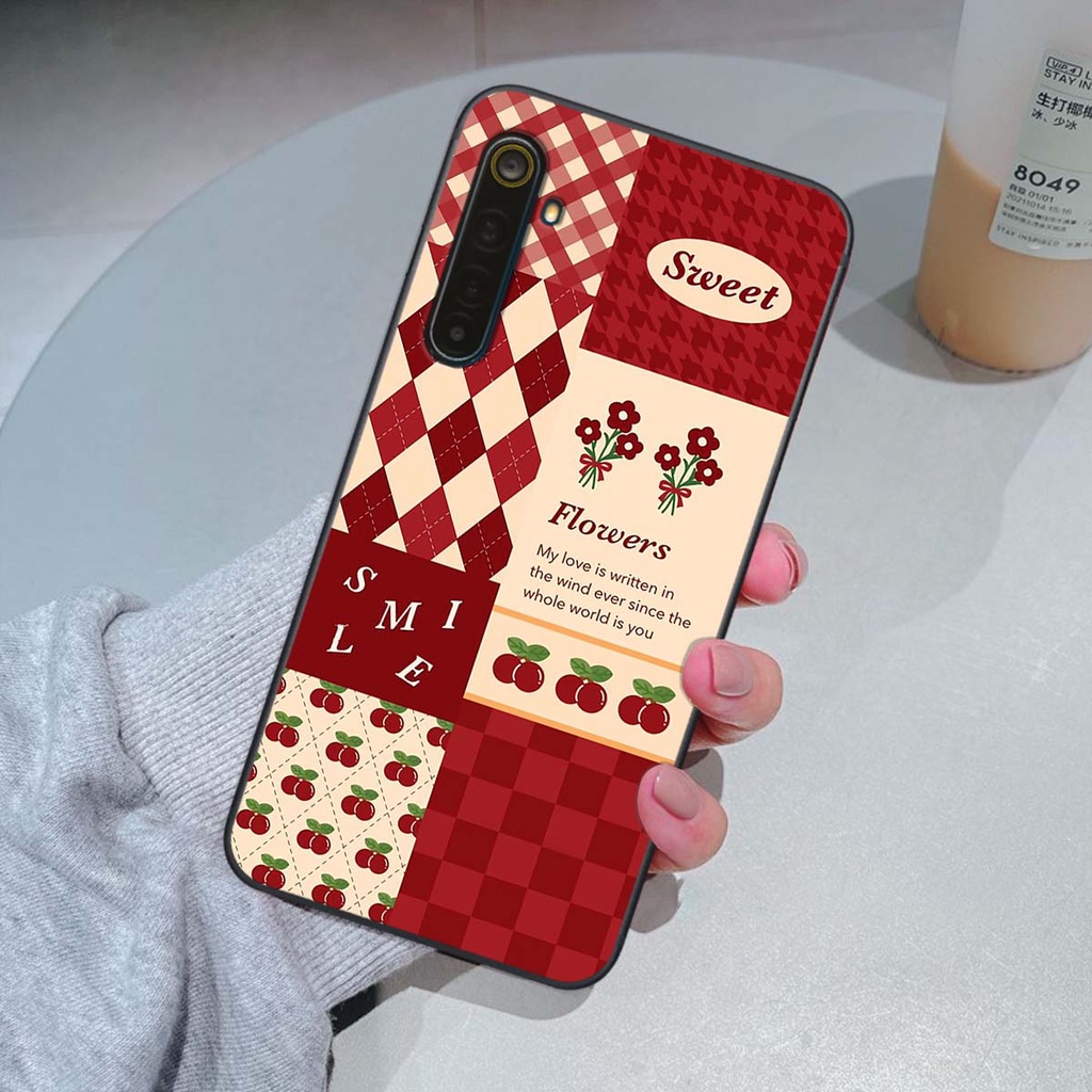 Ốp Realme 6 / 6 Pro họa tiết hoa, gấu thời trang, ốp dẻo bền đẹp