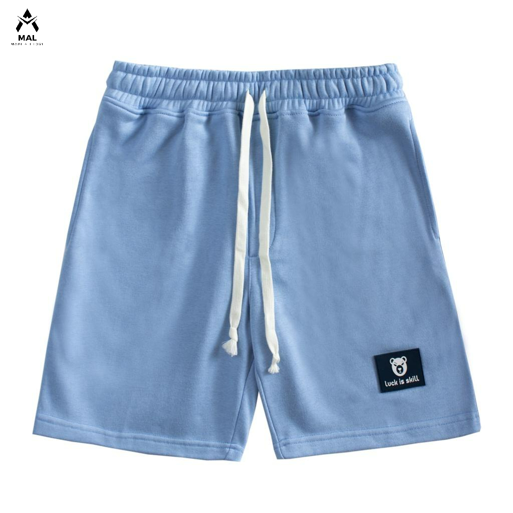 Quần Short Thun Trơn Nam Chất Nỉ Vải Dày Có Túi Trước Sau -MALQS001- MAL STORE