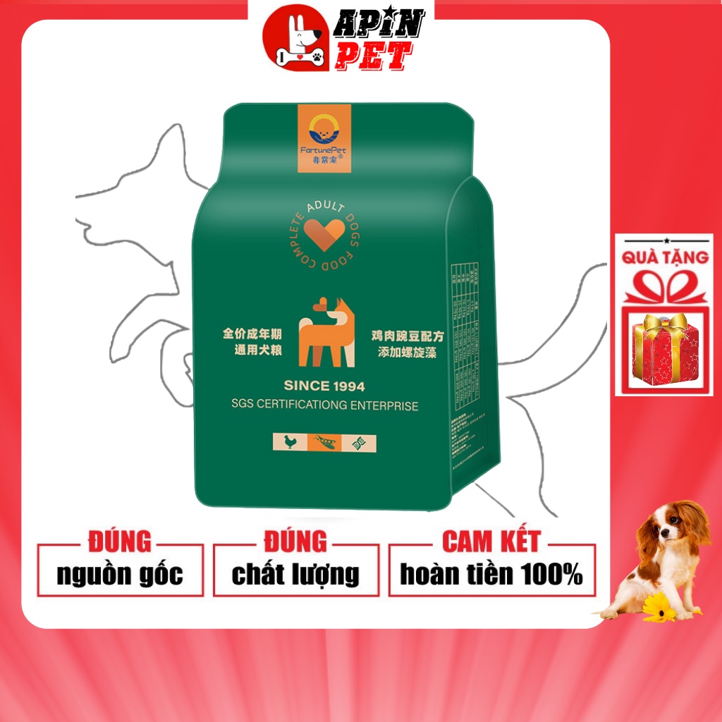 [Mã 44FMCGSALE1 giảm 10% đơn 250K] Đồ Ăn Cho Chó Poodle Thức Ăn Hạt Dòn Thơm Ngon-Shop Apin Pet