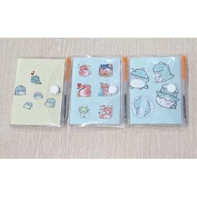 sổ kèm bút khủng long xanh SB33 sổ kèm bút hoạt hình cute dễ thương
