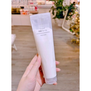 Sữa rửa mặt Muji Face soap Nhật Bản giúp da sạch thoáng lỗ chân lông