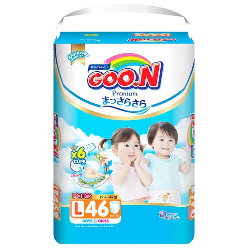 Tã Quần/Dán Goon Premium đủ size ( S64, M60, L50, XL46, M60, L46, XL42, XXL36)