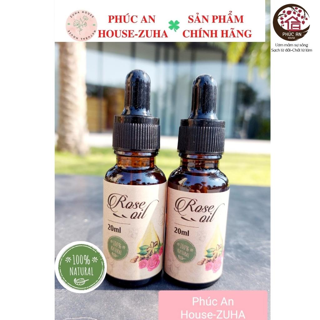 Dầu Dưỡng Hoa Hồng Phúc An House Tinh Chất Hoa Hồng Sachi Inchi Thiên Nhiên Chăm Sóc Làm Đẹp Da Dưỡng Da Dung Tích 20ml | BigBuy360 - bigbuy360.vn