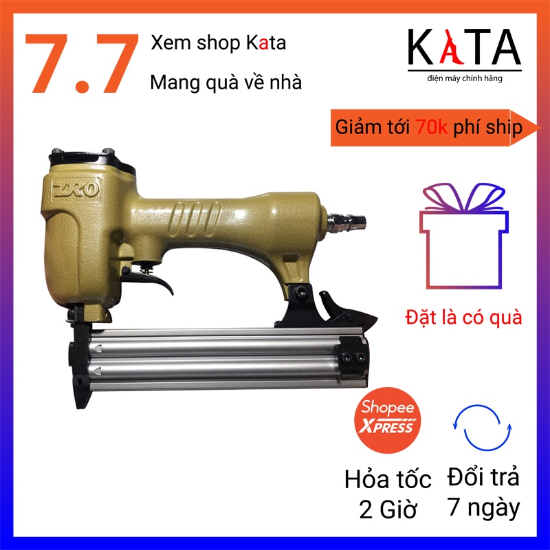 Súng bắn đinh bằng hơi mini F30A ZRO nhỏ nhẹ chuyên bắn gỗ để làm mộc SBD08