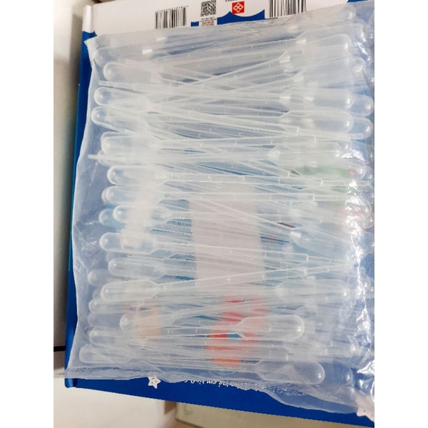 [Túi 100 ống bóp ] Ống Hút Nhỏ Giọt ống bóp nhựa Pipet 1ml , 3ml  có chia vạch