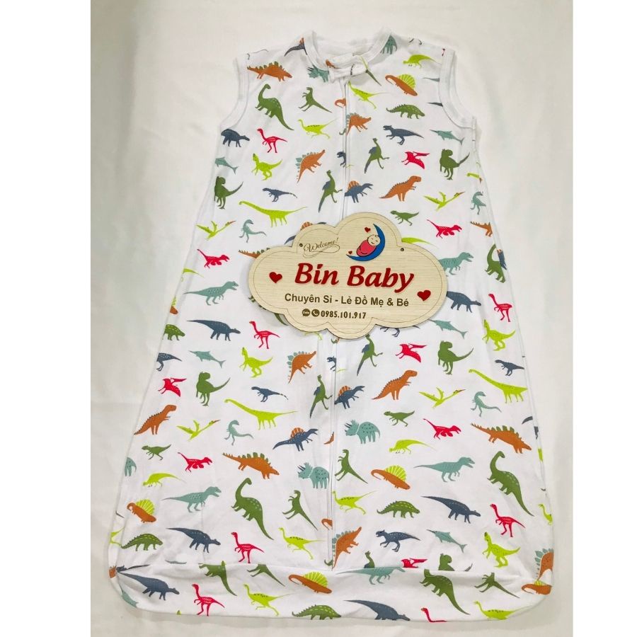 Túi ngủ cho bé mùa đông - chất liệu cotton, hàng xuất dư