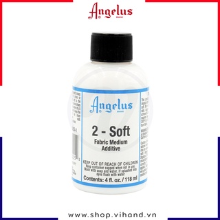 Dung môi pha màu Angelus 2-Soft (Vẽ bề mặt vải) – 118ml (4Oz)