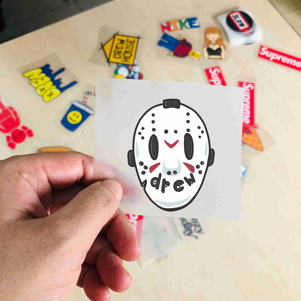 Hình ủi nhiệt bộ hoạt hình dễ thương 4 - Decal ủi áo drew xinh