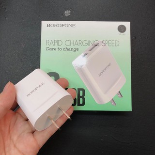 [Freeship đơn từ 50k] Củ sạc nhanh 2 cổng Borofone BA8