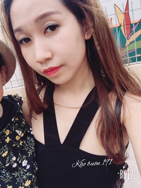 Áo Yếm Croptop - Yếm V Bản To