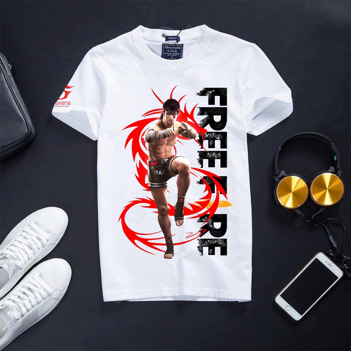 Áo Thun Free Fire  Màu Trắng - Maxim FF