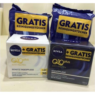 Kem dưỡng da mặt Nivea Q10 plus