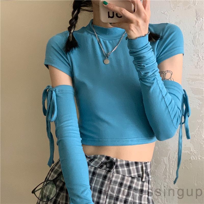 Áo Thun Nữ Tay Ngắn Cổ Chữ V Thời Trang | BigBuy360 - bigbuy360.vn